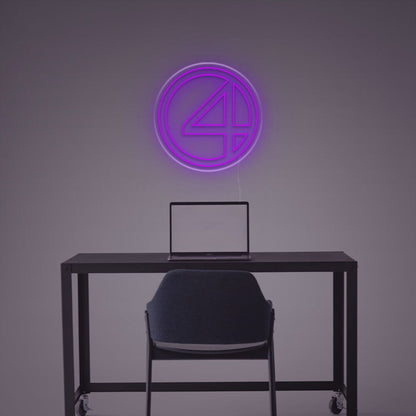Fantastic Four Led Neon Sign For Bars Weddings - Shineneon