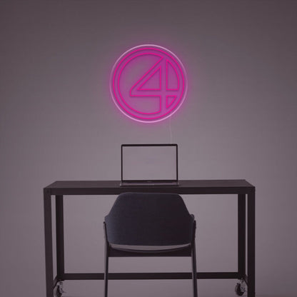 Fantastic Four Led Neon Sign For Bars Weddings - Shineneon