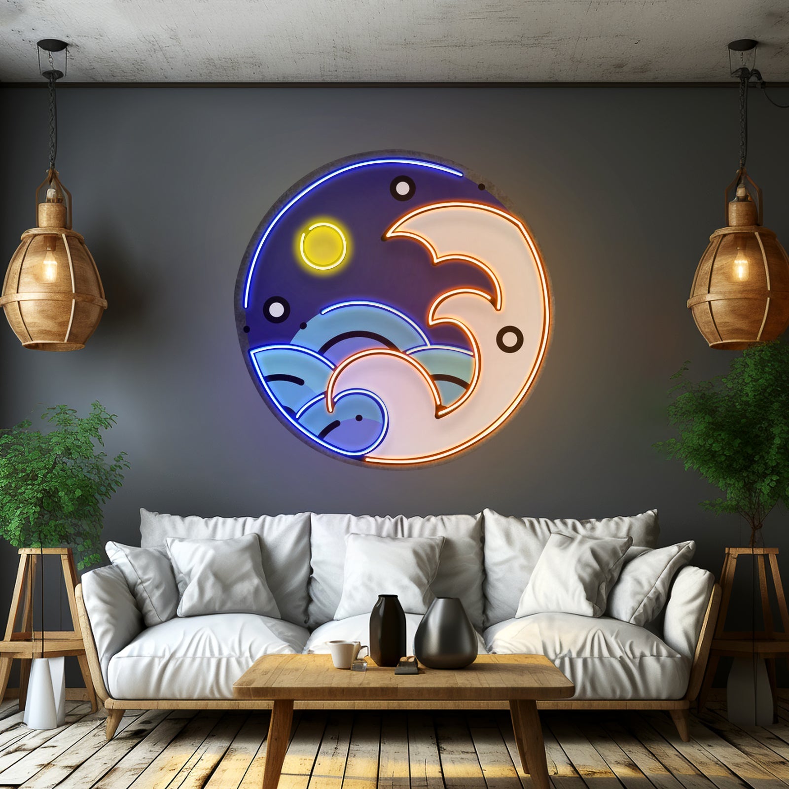Fantastic Night Sky Led Neon Sign Light Custom Led Signs - Shineneon