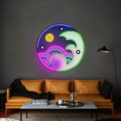 Fantastic Night Sky Led Neon Sign Light Custom Led Signs - Shineneon