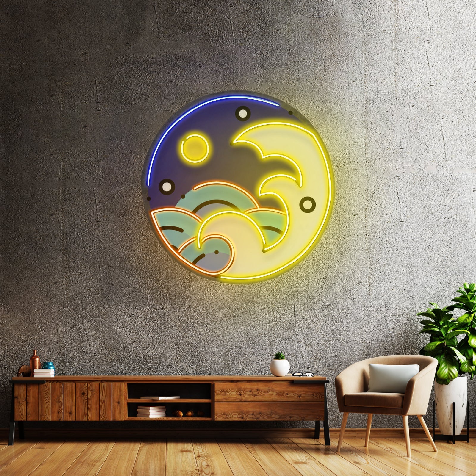 Fantastic Night Sky Led Neon Sign Light Custom Led Signs - Shineneon