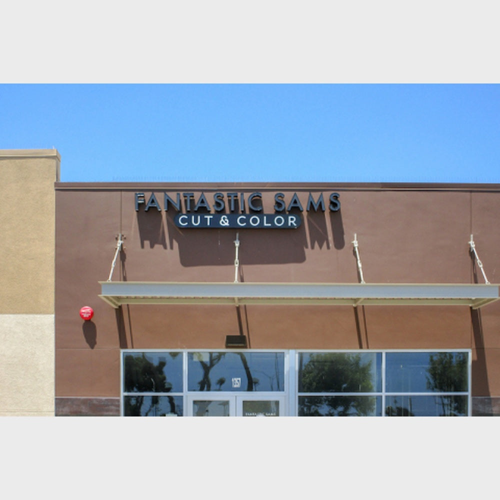 Fantastic Sams Cut Color 3D Frontlit Channel Letters Led Light Sign