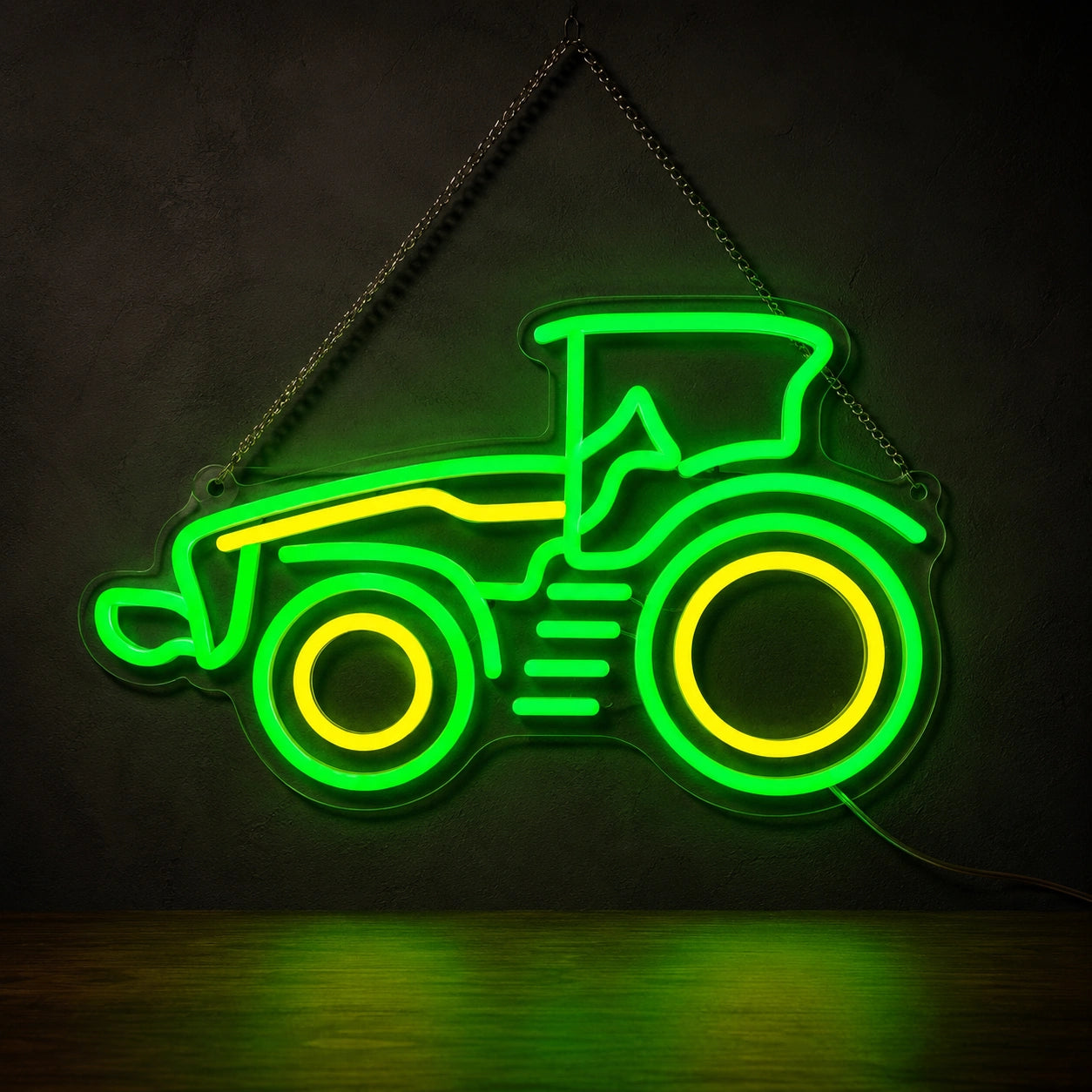 Farm Tractor LED Neon Sign high-converting product image