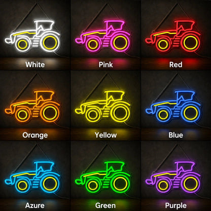 Farm Tractor LED Neon Sign - Shineneon
