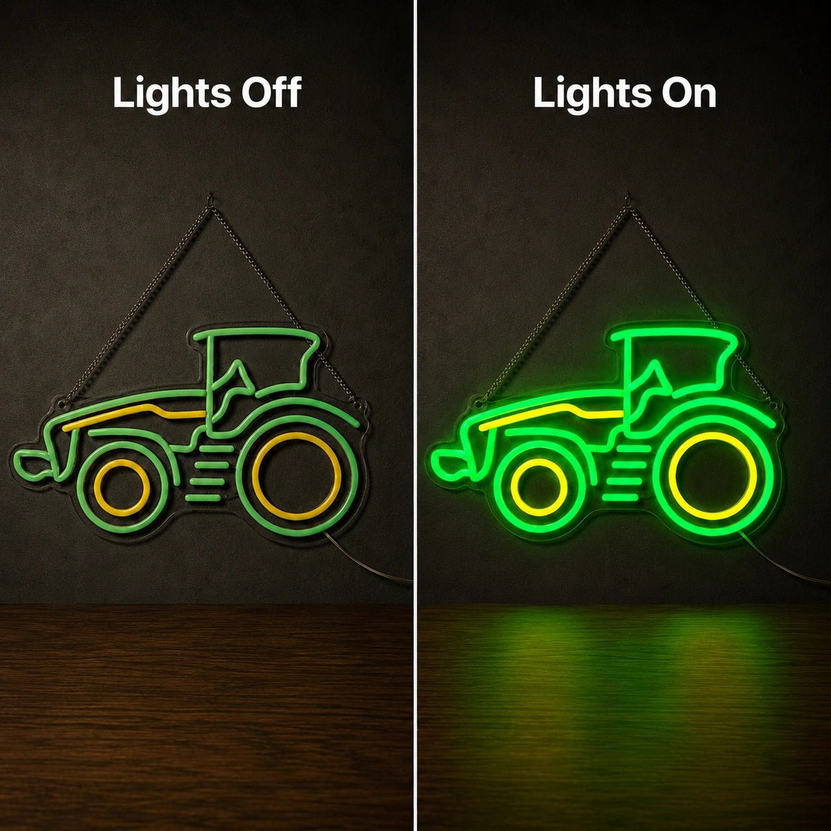 Farm Tractor LED Neon Sign - Shineneon
