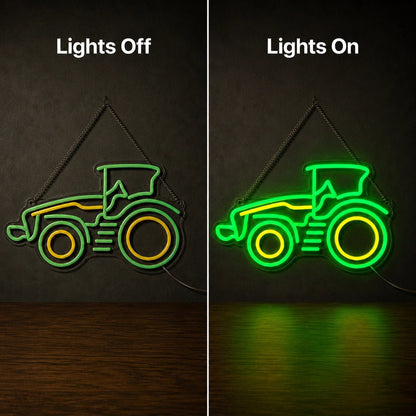 Farm Tractor LED Neon Sign - Shineneon