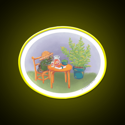 Farmers Frog Snack Food Led Neon Sign Rgb Color - Shineneon