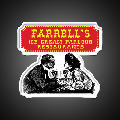 Farrells Ice Cream Parlour Restaurants Led Neon Sign For Burger Place Rgb Color