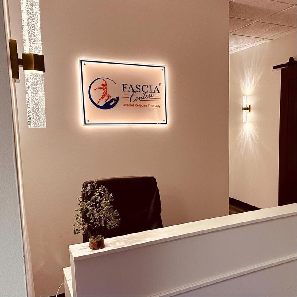 Fascial Release Theraoy Acrylic Business Logo Sign - Shineneon