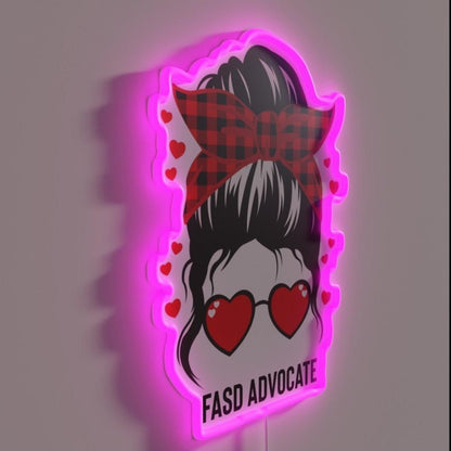 Fasd Advocate Rgb Led Neon Sign - Shineneon