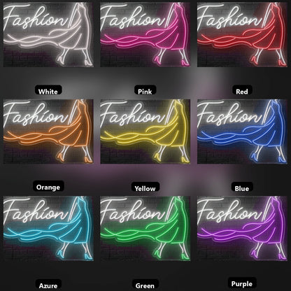 Fashion LED Neon Sign - 05 Color Grid