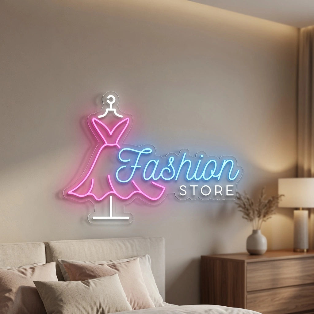 Fashion Store LED Neon Sign - 02 High-Converting Product Image