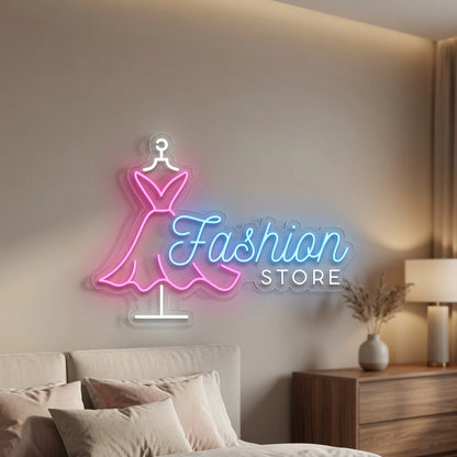 Fashion Store LED Neon Sign - 02 High-Converting Product Image