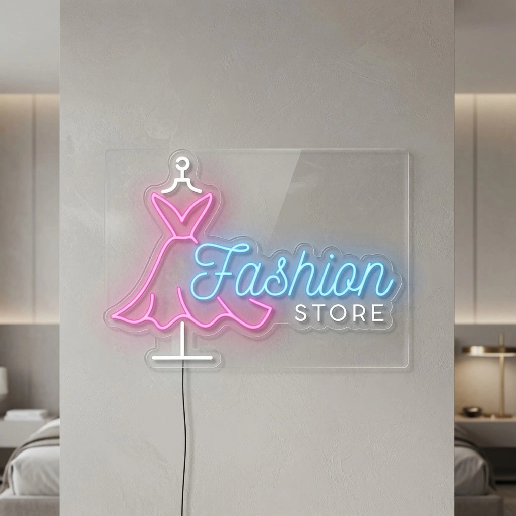 Fashion Store LED Neon Sign - 04 Size Image