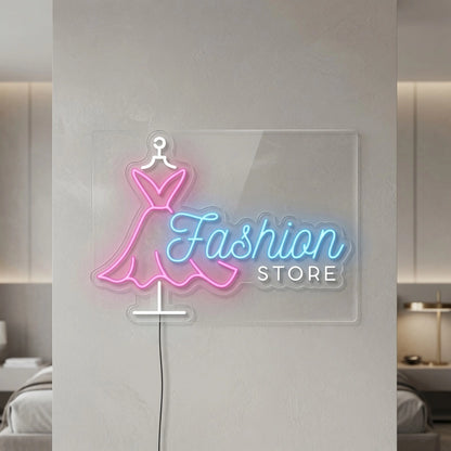 Fashion Store LED Neon Sign - 04 Size Image