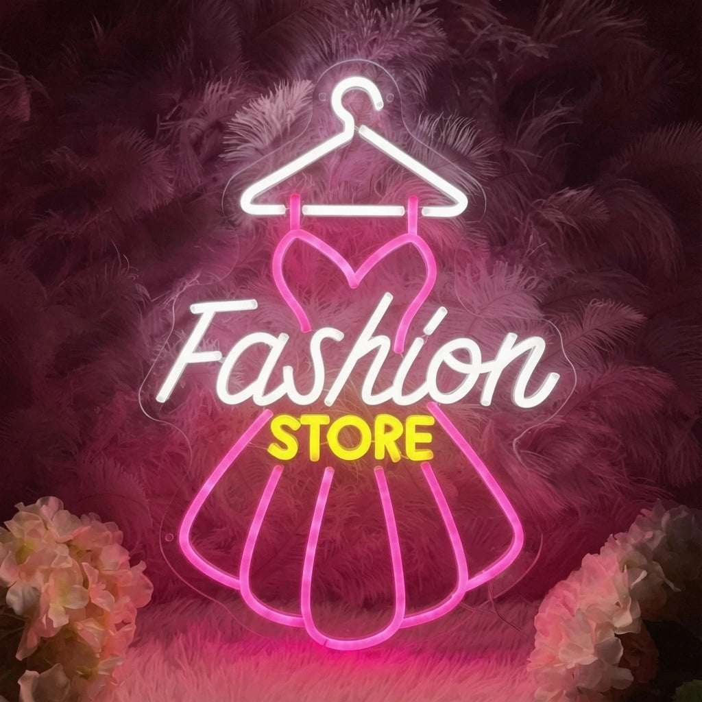 Fashion Store LED Neon Sign Home Decor - 01 Original Product Image