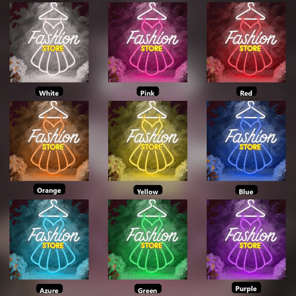 Fashion Store LED Neon Sign Home Decor - 05 Color Grid