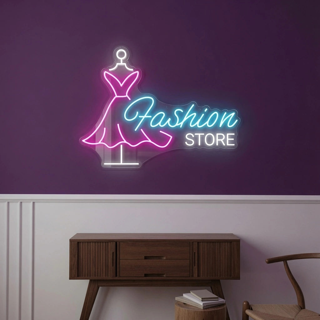Fashion Store LED Neon Sign Home Wall Art - 01 Original Product Image