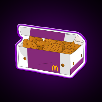 Fast Food Design Fast Food Led Neon Sign For Burger Place Rgb Color