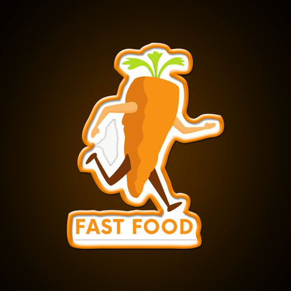 Fast Food Led Neon Sign For Burger Place Neon Sign Rgb Color - Shineneon