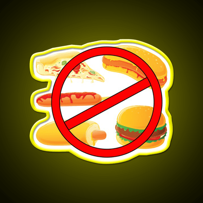 Fast Food Led Neon Sign For Burger Place Rgb Color - Shineneon