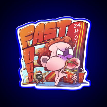 Fast Food Snack Food Led Neon Sign Rgb Color - Shineneon