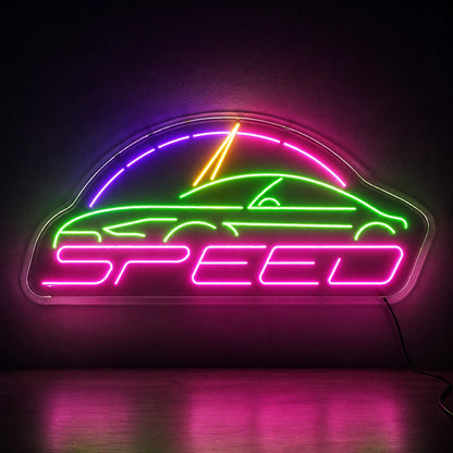 Fast Speed Car Neon Sign LED Neon Sign high-converting product image