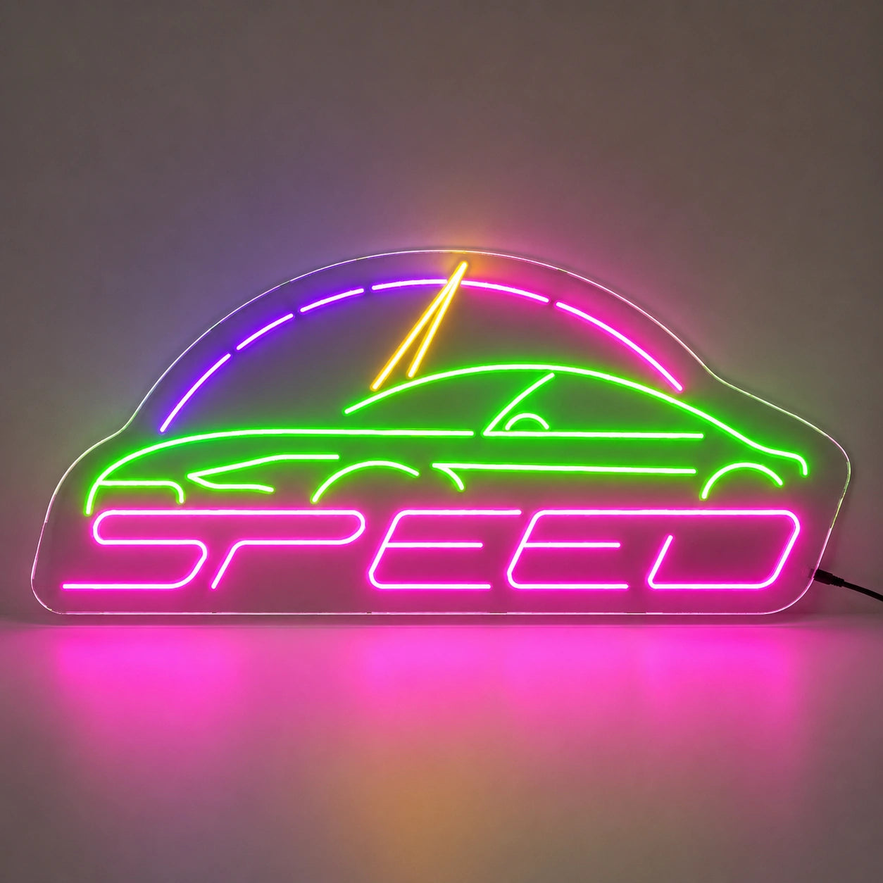 Fast Speed Car Neon Sign LED Neon Sign main product image