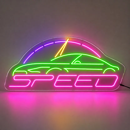 Fast Speed Car Neon Sign LED Neon Sign main product image