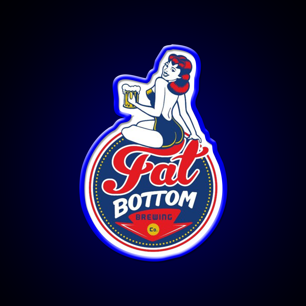 Fat Bottom Brewing Beer Bar Decor Led Neon Sign Rgb Color - LED neon sign view 5