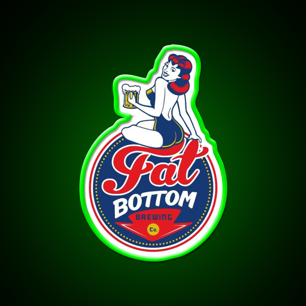 Fat Bottom Brewing Beer Bar Decor Led Neon Sign Rgb Color - LED neon sign view 8