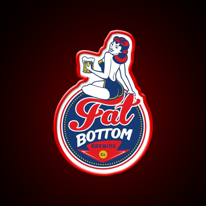 Fat Bottom Brewing Beer Bar Decor Led Neon Sign Rgb Color - LED neon sign view 10