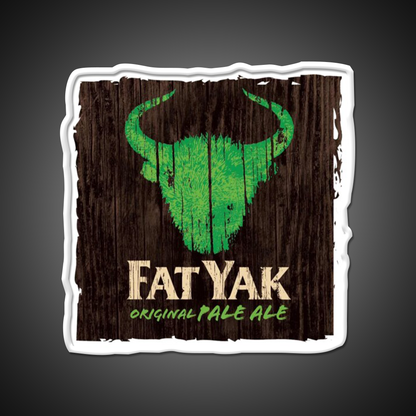 Fat Yak Logo Beer Bar Decor Led Neon Sign Wall Art Rgb Color - LED neon sign view 11