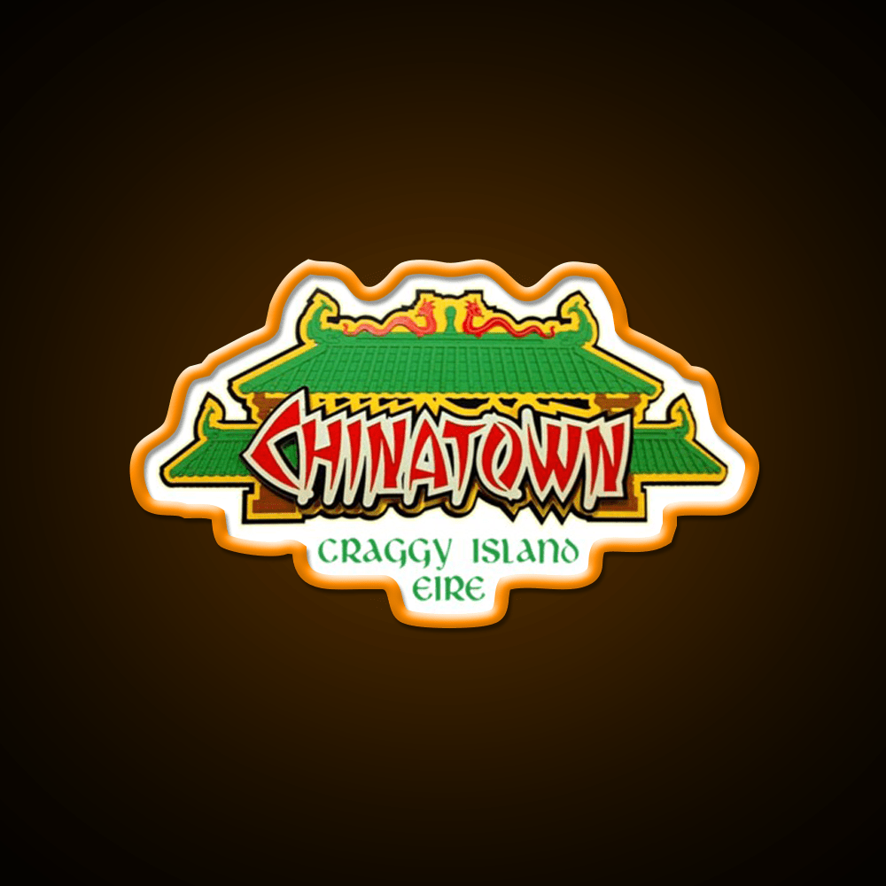 Father Ted Chinatown Craggy Island Asian Cultural Led Neon Sign Wall Art Rgb Color - Shineneon