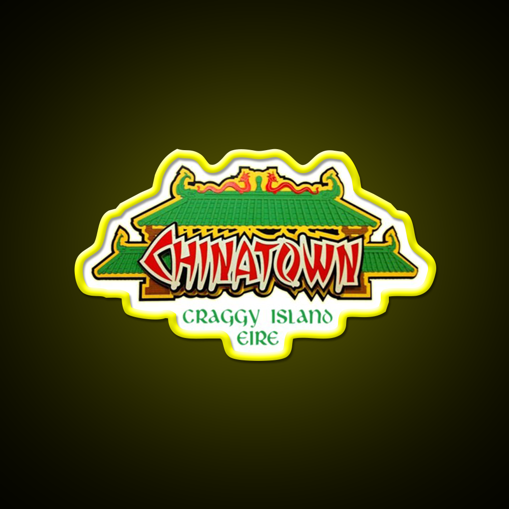 Father Ted Chinatown Craggy Island Asian Cultural Led Neon Sign Wall Art Rgb Color - LED neon sign view 7