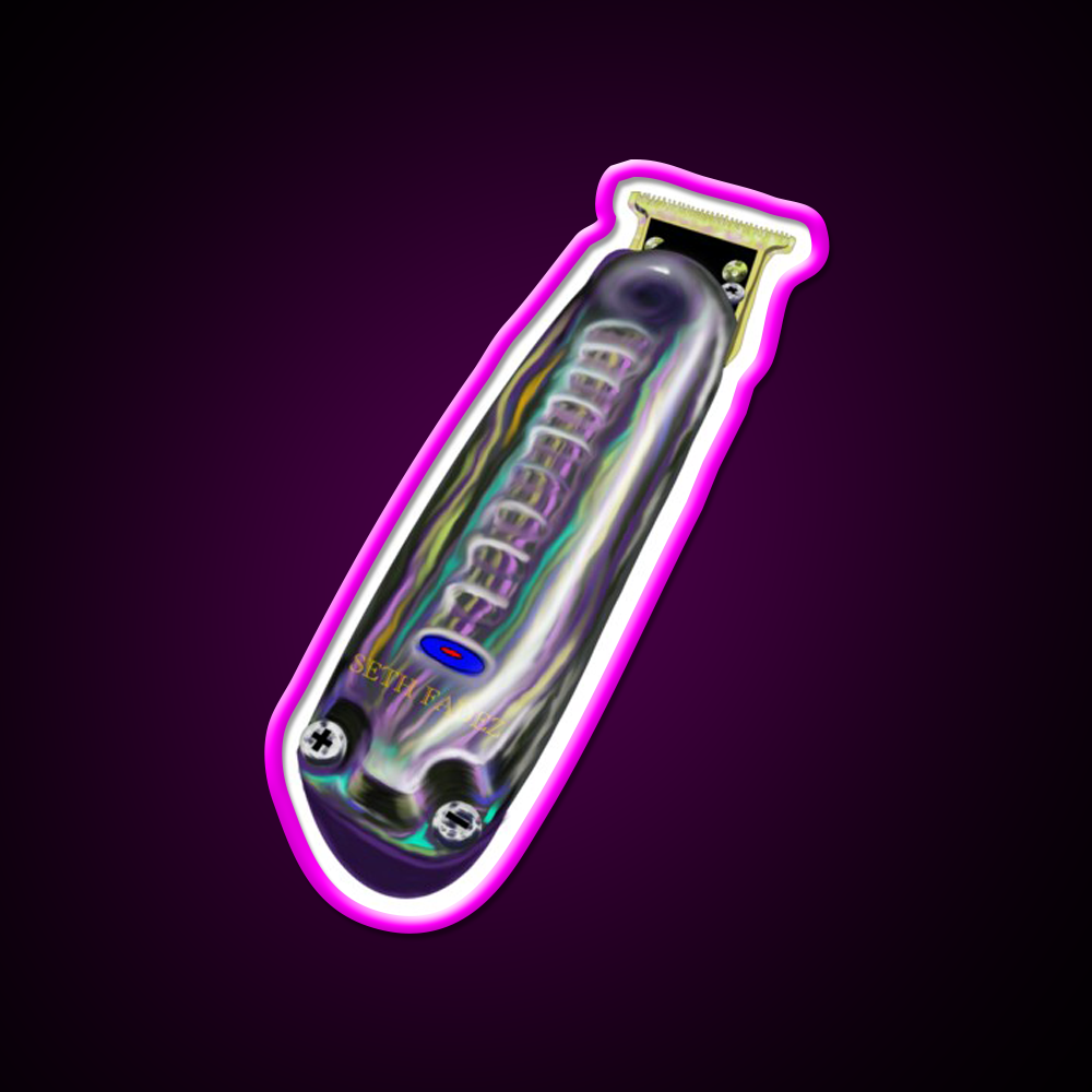 Favorite Clippers Barber Shop Haircut Led Neon Sign