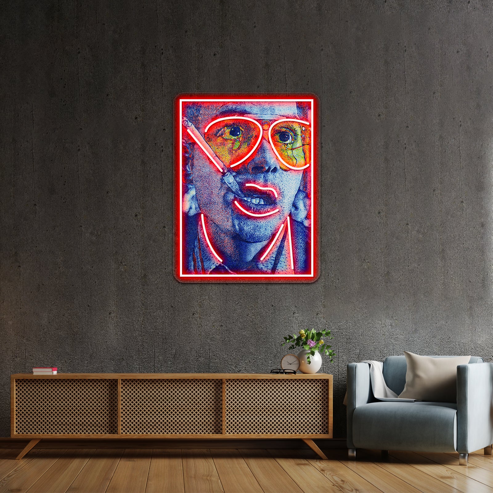 Fear And Loathing Artwork Custom Neon Led Sign | Shineneon