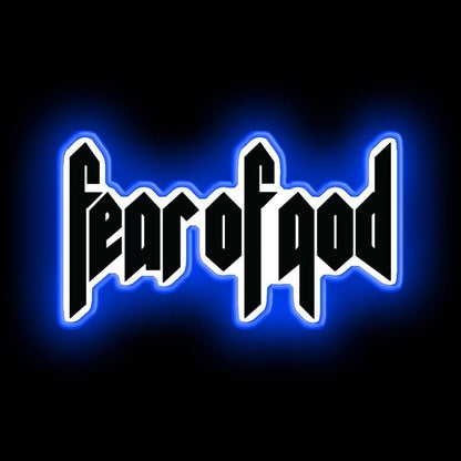 Fear Of God Neon Sign - Shineneon