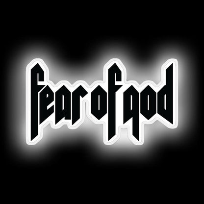 Fear Of God Neon Sign - Shineneon