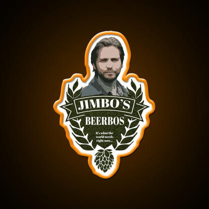 Fear The Walking Dead Jimbos Beerbos Aaron Beer Bar Decor Led Neon Sign Rgb Color - LED neon sign view 6