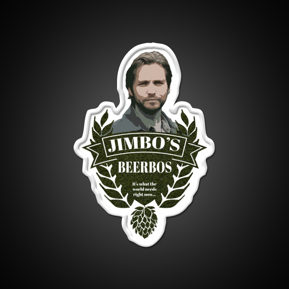 Fear The Walking Dead Jimbos Beerbos Aaron Beer Bar Decor Led Neon Sign Rgb Color - LED neon sign view 11