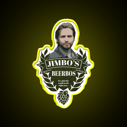 Fear The Walking Dead Jimbos Beerbos Aaron Beer Bar Decor Led Neon Sign Rgb Color - LED neon sign view 7