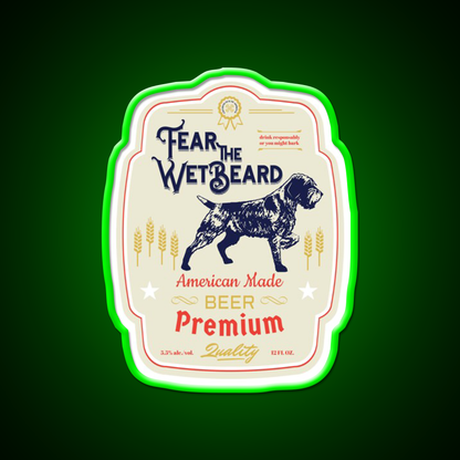 Fear The Wet Beer Bar Decor Led Neon Sign Rgb Color - LED neon sign view 8