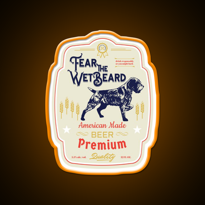 Fear The Wet Beer Bar Decor Led Neon Sign Rgb Color - LED neon sign view 6