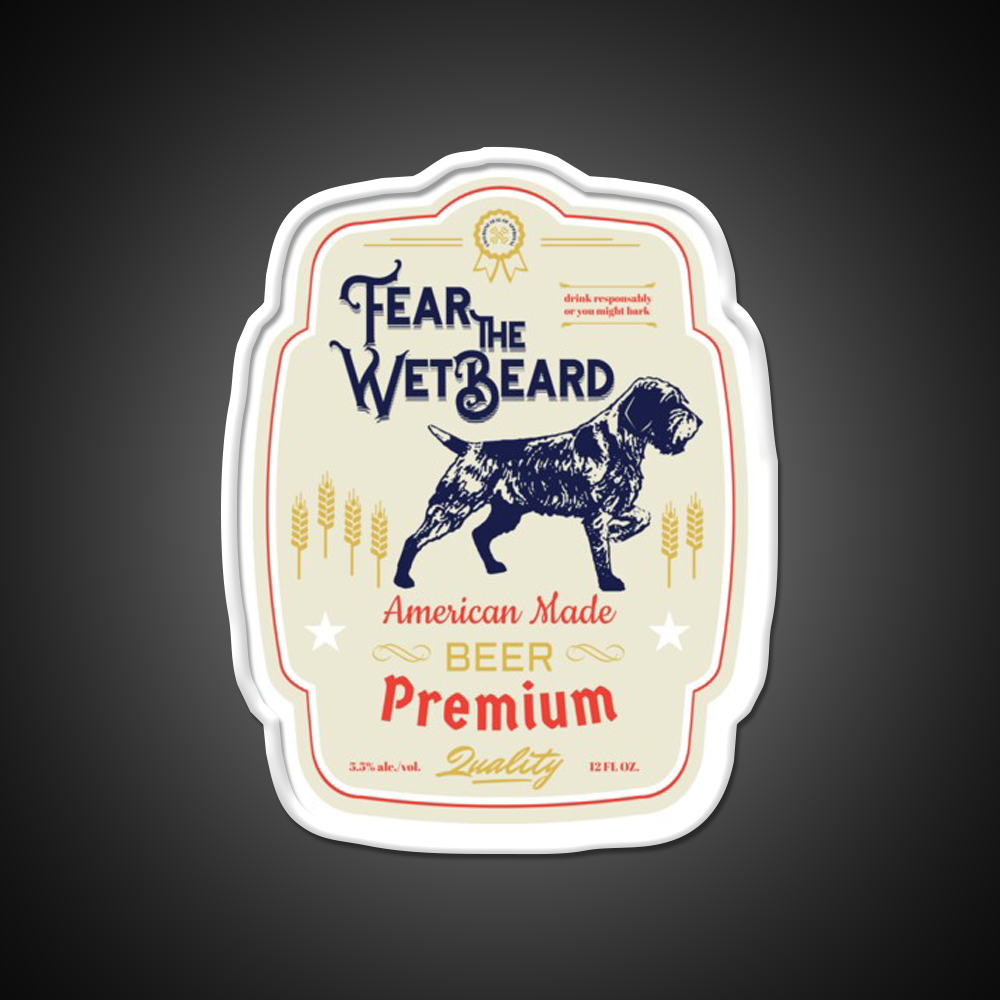 Fear The Wet Beer Bar Decor Led Neon Sign Rgb Color - LED neon sign view 11