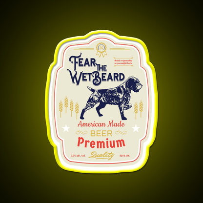 Fear The Wet Beer Bar Decor Led Neon Sign Rgb Color - LED neon sign view 7