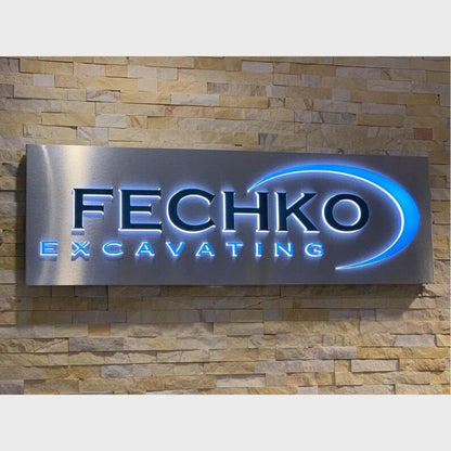 Fechko Acrylic Business Logo Sign - Shineneon