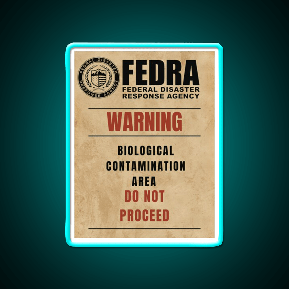 Fedra Tlou Biological Contamination Area Whiskey Drink Bar Led Neon Sign Rgb Color - Shineneon