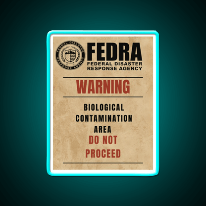 Fedra Tlou Biological Contamination Area Whiskey Drink Bar Led Neon Sign Rgb Color - Shineneon