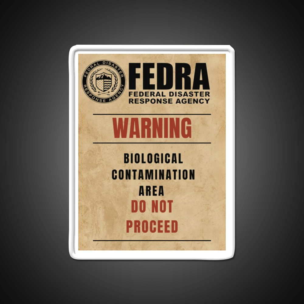 Fedra Tlou Biological Contamination Area Whiskey Drink Bar Led Neon Sign Rgb Color - Shineneon